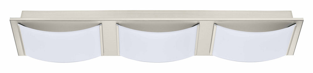 Eglo Canada - LED Bath/Vanity - Wasao - Matte Nickel- Union Lighting Luminaires Decor