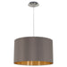 Eglo Canada - One Light Pendant - Maserlo - Satin Nickel- Union Lighting Luminaires Decor