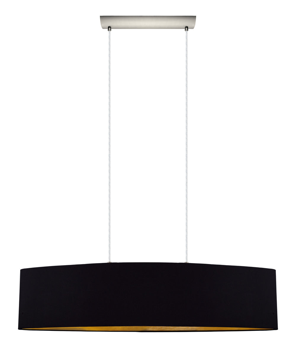 Eglo Canada - Two Light Pendant - Maserlo - Satin Nickel- Union Lighting Luminaires Decor