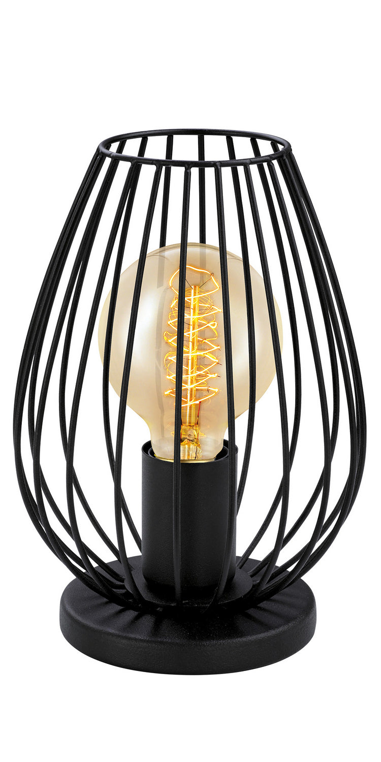 Eglo Canada - One Light Table Lamp - Newtown - Black- Union Lighting Luminaires Decor