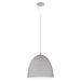 Eglo Canada - One Light Pendant - Sarabia - Grey- Union Lighting Luminaires Decor