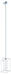 Eglo Canada - One Light Pendant - Loncino 1 - Chrome- Union Lighting Luminaires Decor