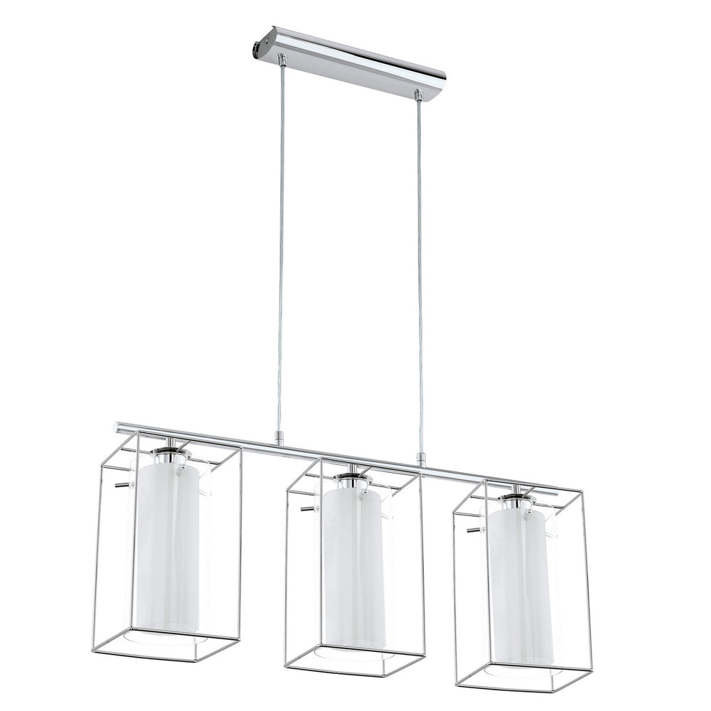 Eglo Canada - Three Light Pendant - Loncino 1 - Chrome- Union Lighting Luminaires Decor