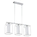 Eglo Canada - Three Light Pendant - Loncino 1 - Chrome- Union Lighting Luminaires Decor
