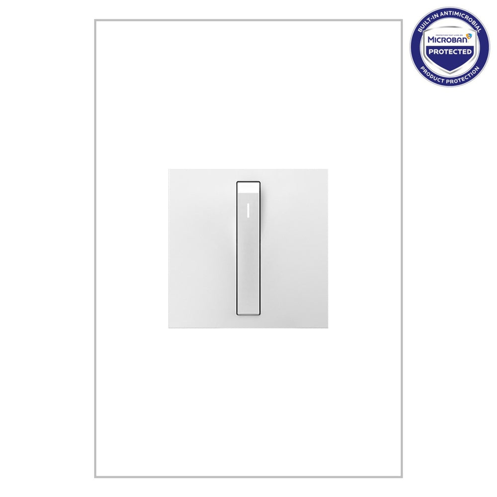 Legrand Canada - Whisper Switch with Microban - Adorne - White- Union Lighting Luminaires Decor