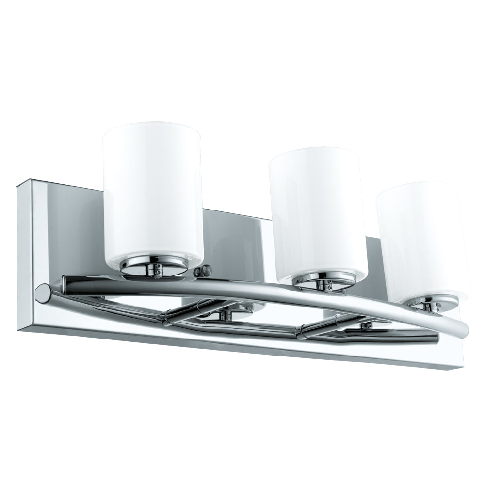 Eglo Canada - Three Light Bath/Vanity - Abete - Chrome- Union Lighting Luminaires Decor