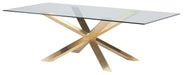 Nuevo Canada - Dining Table - Couture - Gold- Union Lighting Luminaires Decor