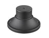 Z-Lite Canada - Light Outdoor Posts - Hardware - Pier Mounts - Black- Union Lighting Luminaires Decor