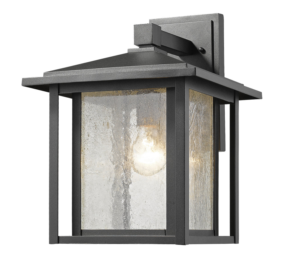 Z-Lite Canada - One Light Outdoor Wall Light - Aspen - Black- Union Lighting Luminaires Decor