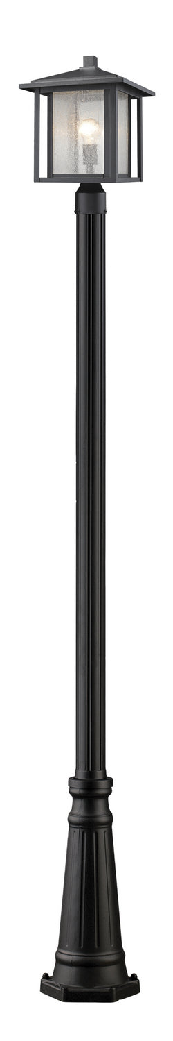 Z-Lite Canada - One Light Outdoor Post Mounted Fixture - Aspen - Black- Union Lighting Luminaires Decor