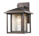 Z-Lite Canada - One Light Outdoor Wall Light - Aspen - Oil Rubbed Bronze- Union Lighting Luminaires Decor