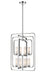 Z-Lite Canada - Eight Light Chandelier - Aideen - Chrome- Union Lighting Luminaires Decor
