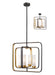 Z-Lite Canada - Four Light Pendant - Aideen - Bronze Gold- Union Lighting Luminaires Decor