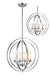 Z-Lite Canada - Four Light Chandelier - Ashling - Brushed Nickel- Union Lighting Luminaires Decor