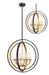 Z-Lite Canada - Six Light Chandelier - Ashling - Bronze Gold- Union Lighting Luminaires Decor