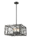 Z-Lite Canada - Four Light Chandelier - Stanwood - Bronze- Union Lighting Luminaires Decor