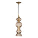 Hudson Valley Canada - One Light Pendant - Pomfret - Aged Brass- Union Lighting Luminaires Decor