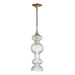 Hudson Valley Canada - One Light Pendant - Pomfret - Aged Brass- Union Lighting Luminaires Decor