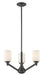 Z-Lite Canada - Three Light Chandelier - Montego - Coppery Bronze- Union Lighting Luminaires Decor
