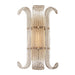 Hudson Valley Canada - One Light Wall Sconce - Brasher - Aged Brass- Union Lighting Luminaires Decor