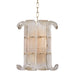 Hudson Valley Canada - Four Light Pendant - Brasher - Aged Brass- Union Lighting Luminaires Decor