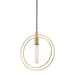 Hudson Valley Canada - One Light Pendant - Masonville - Aged Brass- Union Lighting Luminaires Decor