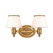 Hudson Valley Canada - LED Bath Bracket - Richmond - Flemish Brass- Union Lighting Luminaires Decor