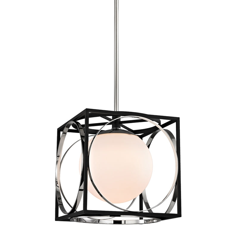 Hudson Valley Canada - One Light Pendant - Wadsworth - Polished Nickel- Union Lighting Luminaires Decor