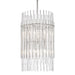 Hudson Valley Canada - Eight Light Pendant - Wallis - Polished Nickel- Union Lighting Luminaires Decor