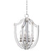 Hudson Valley Canada - Four Light Pendant - Arietta - Polished Nickel- Union Lighting Luminaires Decor