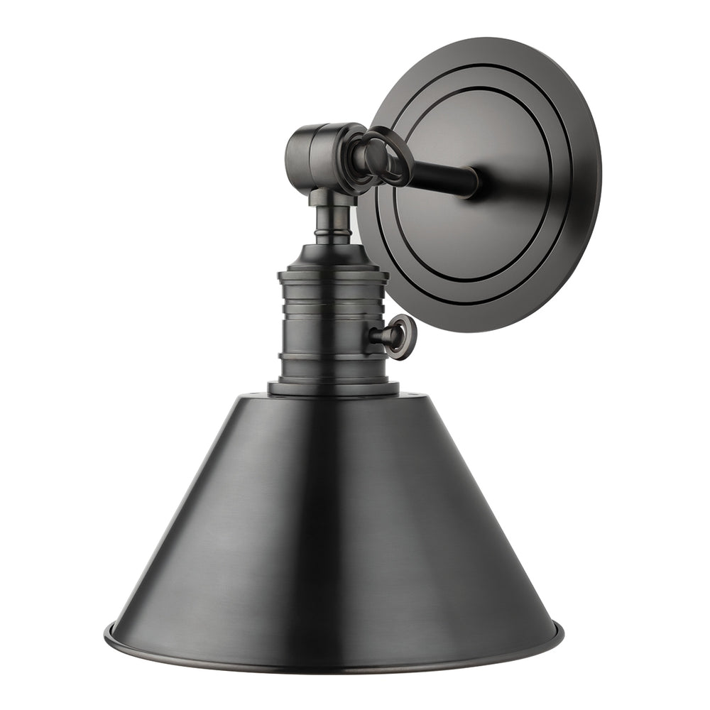 Hudson Valley Canada - One Light Wall Sconce - Garden City - Old Bronze- Union Lighting Luminaires Decor