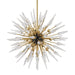 Hudson Valley Canada - 12 Light Chandelier - Sparta - Aged Brass- Union Lighting Luminaires Decor