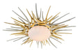 Corbett Lighting Canada - LED Flush Mount - Helios - Gold And Silver Leaf- Union Lighting Luminaires Decor