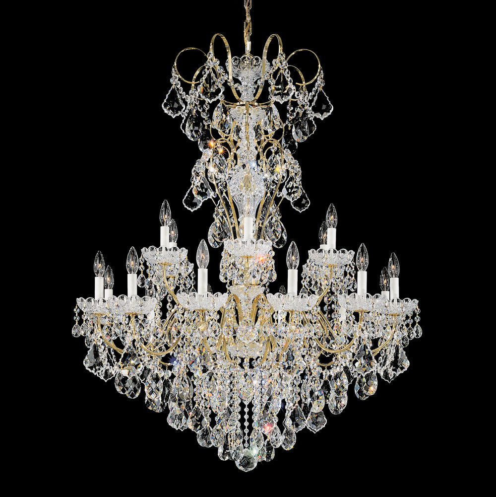 Schonbek - 18 Light Chandelier - New Orleans - Aurelia- Union Lighting Luminaires Decor