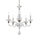 Schonbek - Five Light Chandelier - Jasmine - Polished Silver- Union Lighting Luminaires Decor