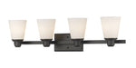 Z-Lite Canada - Four Light Vanity - Kayla - Bronze- Union Lighting Luminaires Decor