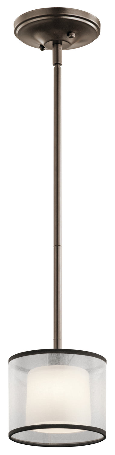 Kichler Canada - One Light Mini Pendant - Tallie - Mission Bronze- Union Lighting Luminaires Decor