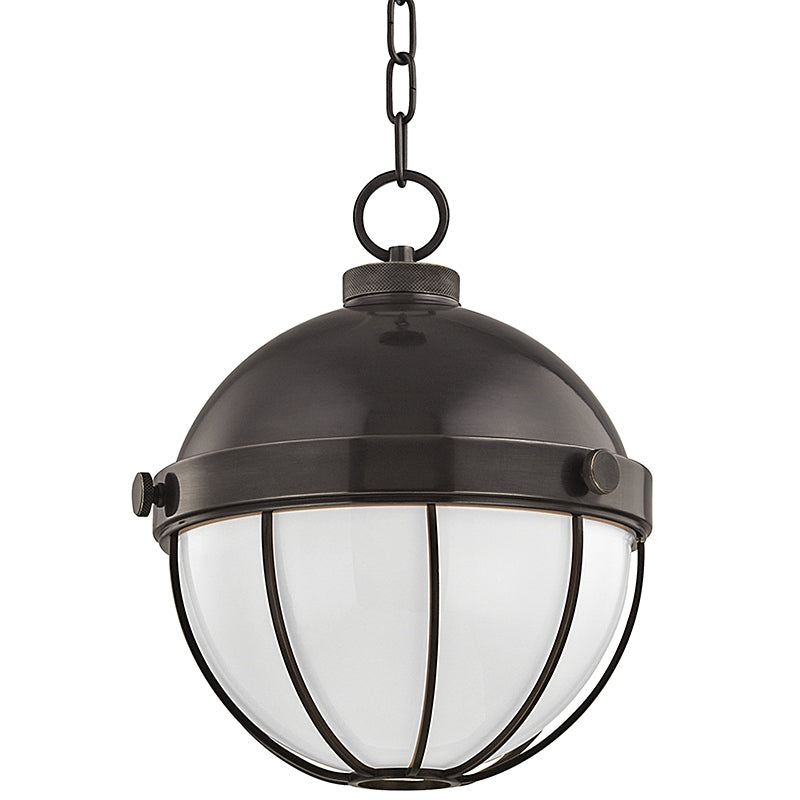 Hudson Valley Canada - One Light Pendant - Sumner - Old Bronze- Union Lighting Luminaires Decor