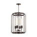 Hudson Valley Canada - Four Light Lantern - Hyde Park - Old Bronze- Union Lighting Luminaires Decor