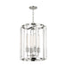Hudson Valley Canada - Four Light Lantern - Hyde Park - Polished Nickel- Union Lighting Luminaires Decor
