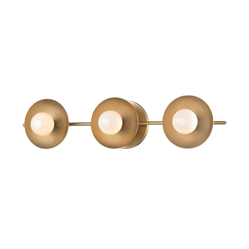 Hudson Valley Canada - LED Bath Bracket - Julien - Aged Brass- Union Lighting Luminaires Decor
