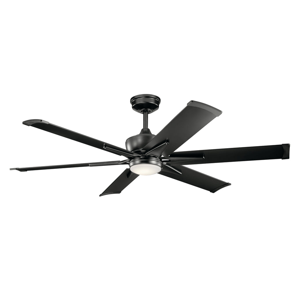 Kichler Canada - 60"Ceiling Fan - Szeplo Patio - Satin Black- Union Lighting Luminaires Decor