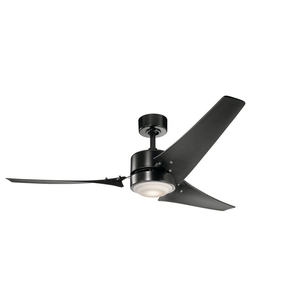 Kichler Canada - 60"Ceiling Fan - Rana - Satin Black- Union Lighting Luminaires Decor