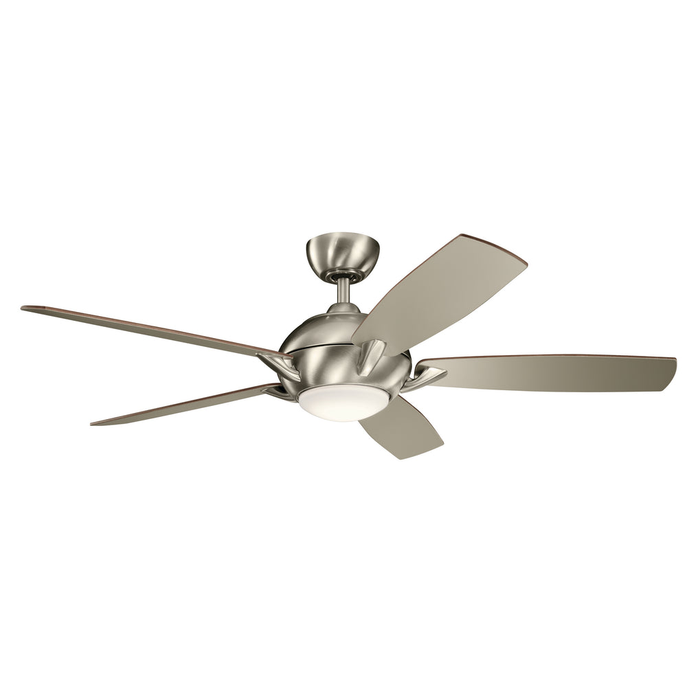 Kichler Canada - 54"Ceiling Fan - Geno - Brushed Stainless Steel- Union Lighting Luminaires Decor