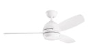 "Kichler Canada - 52"Ceiling Fan - Vassar - White- Union Lighting Luminaires Decor"