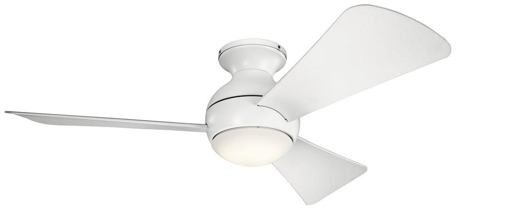 Kichler Canada - 44"Ceiling Fan - Sola - Matte White- Union Lighting Luminaires Decor