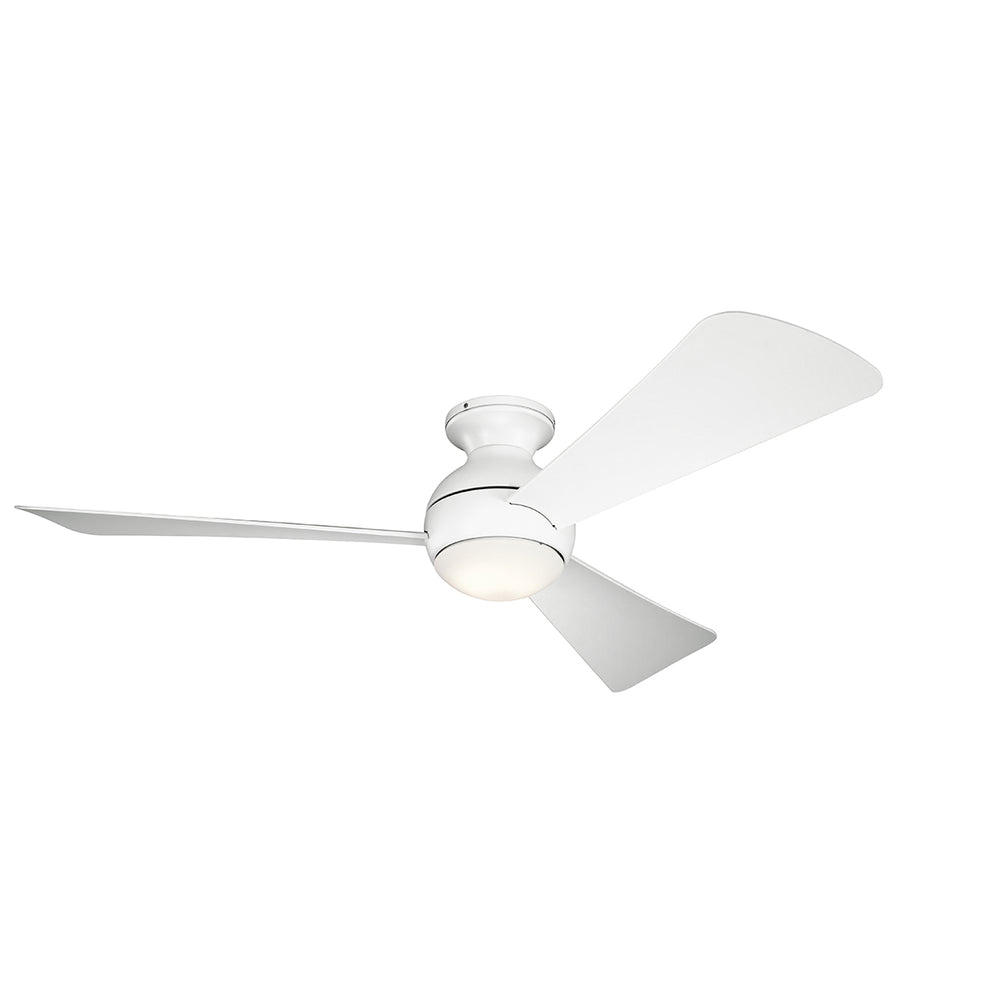 Kichler Canada - 54"Ceiling Fan - Sola - Matte White- Union Lighting Luminaires Decor