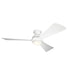 Kichler Canada - 54"Ceiling Fan - Sola - Matte White- Union Lighting Luminaires Decor