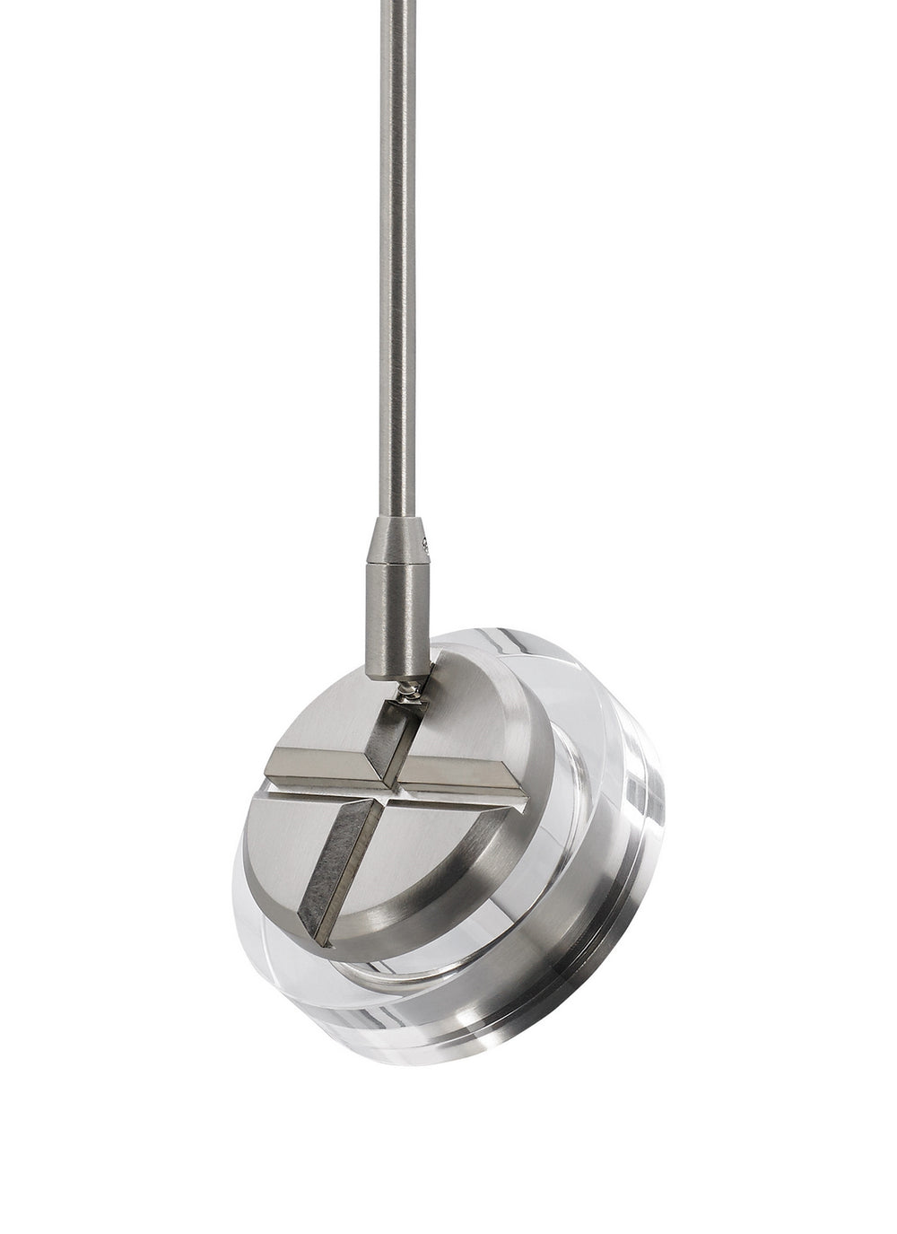 Visual Comfort Modern - LED Head - Brim - Satin Nickel- Union Lighting Luminaires Decor