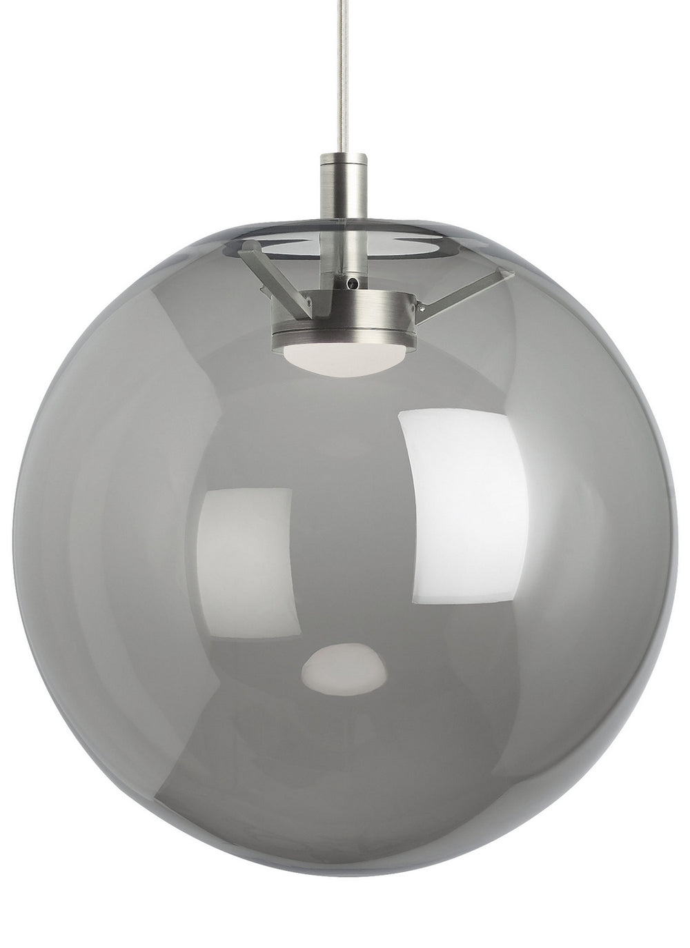Visual Comfort Modern - LED Pendant - Palona - Satin Nickel- Union Lighting Luminaires Decor